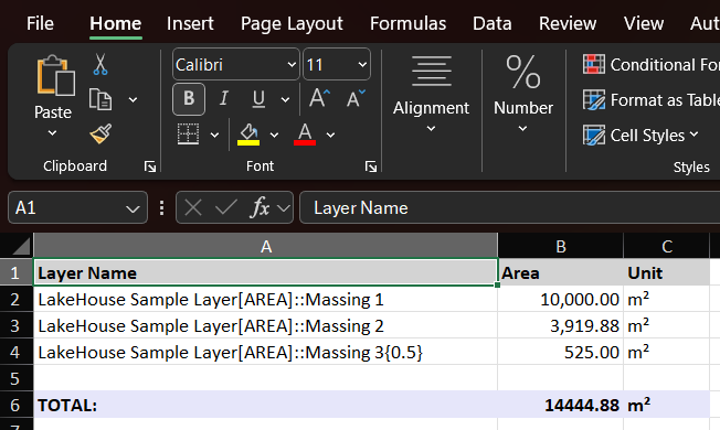 Excel Integration